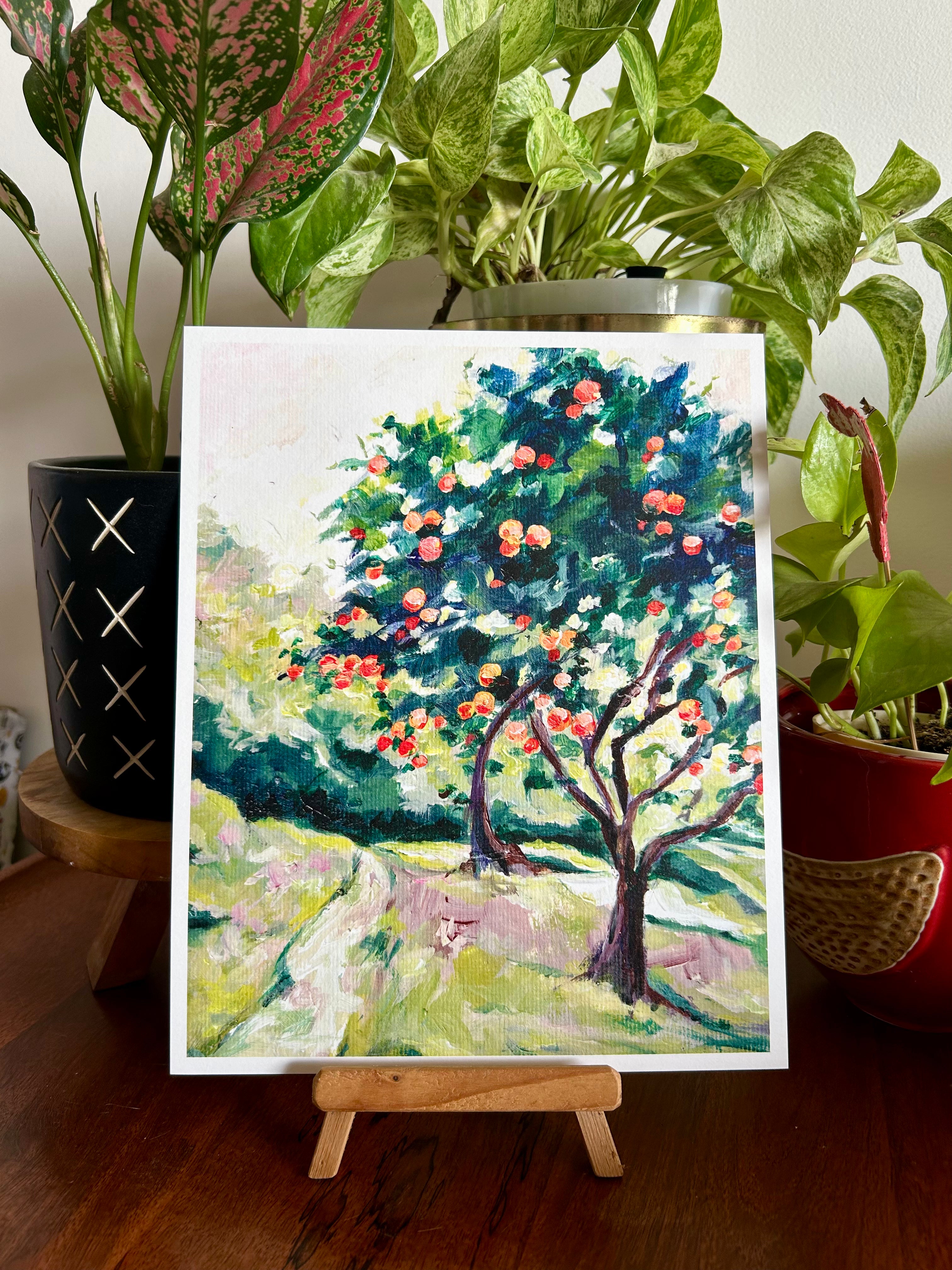 Orchard Art Print (8x10 inches)