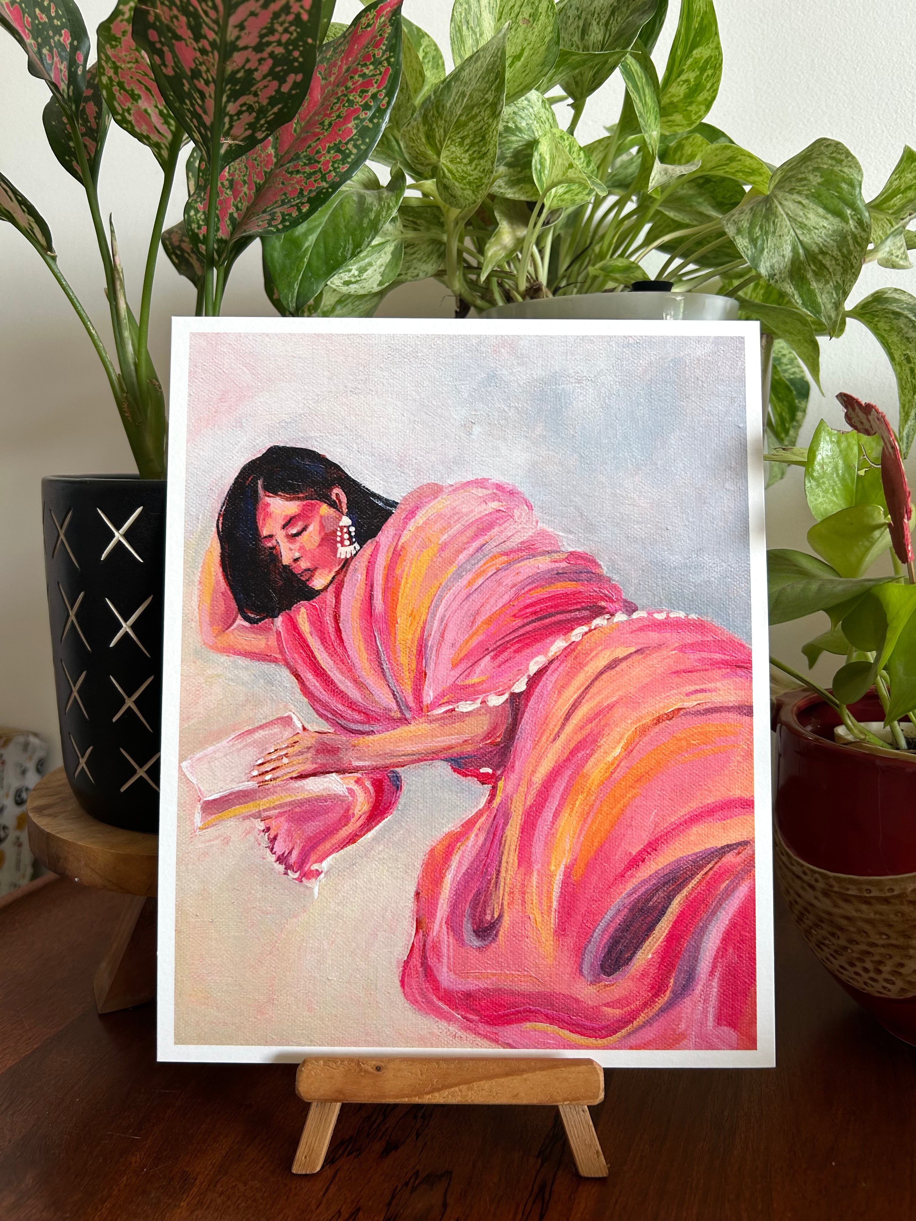 Reader Art Print (8x10 inches)
