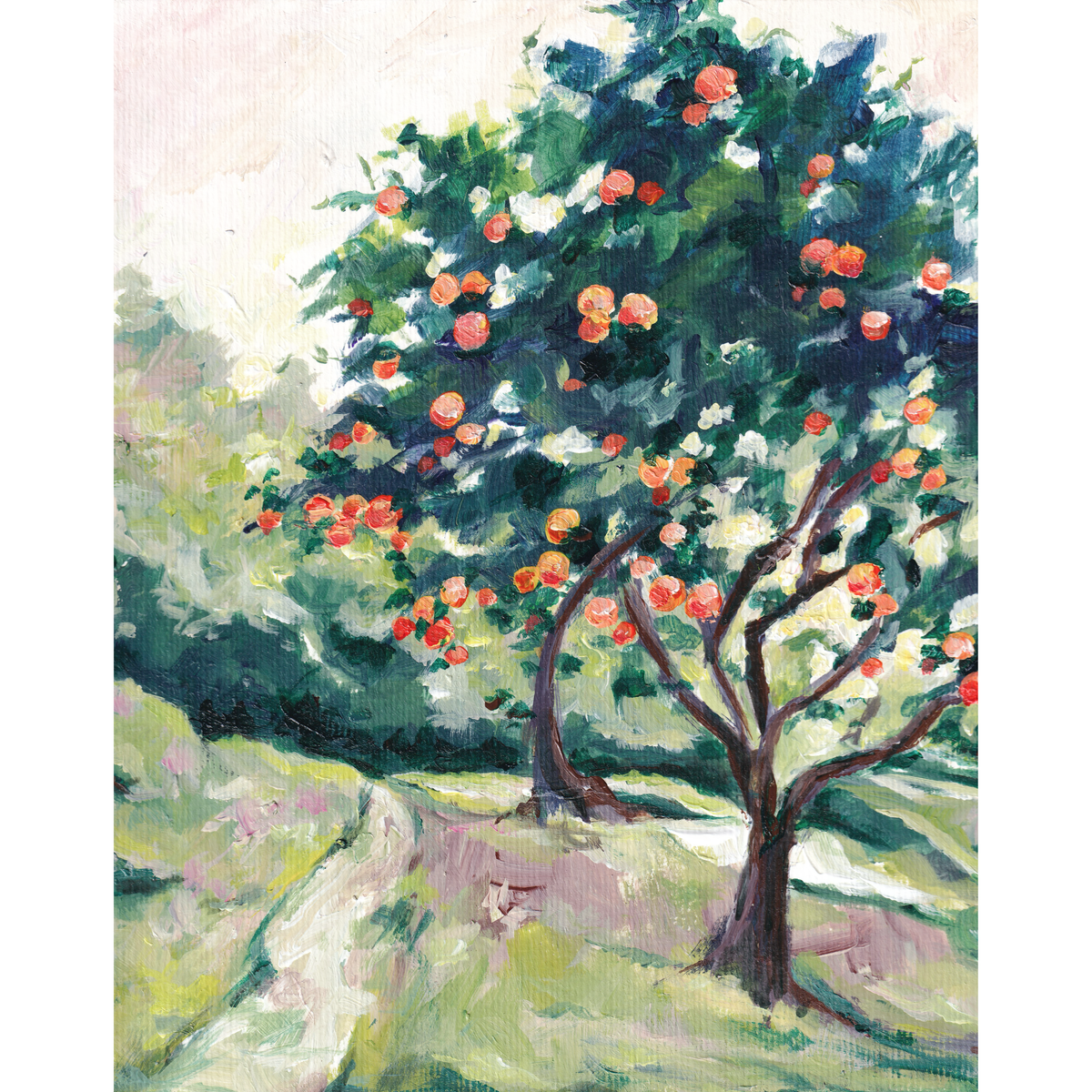 Orchard (8x10 inches)