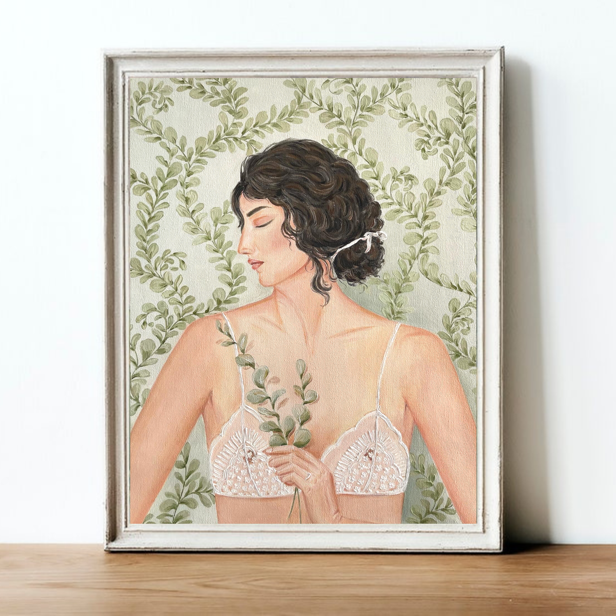Wallflower (6x8 inches)