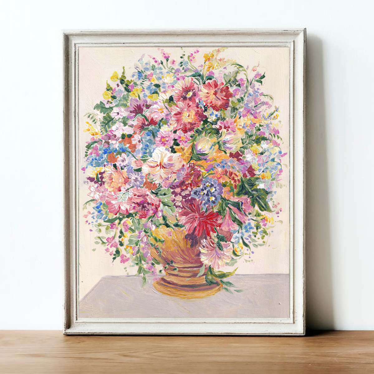Bright Blooms (8x10 inches)