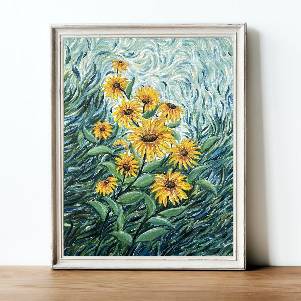 Sunflowers (6x8 inches)
