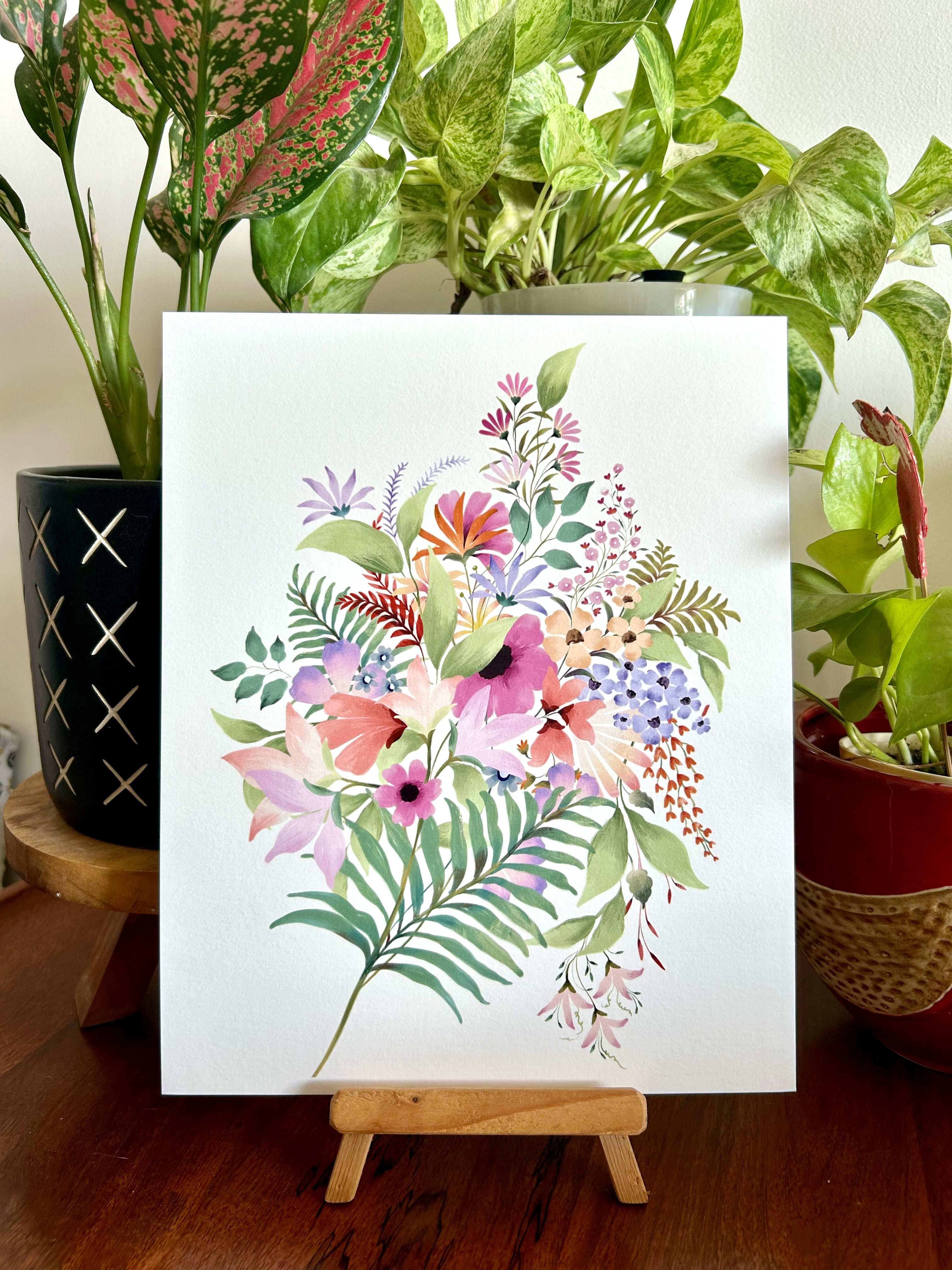 Flora Art Print (8x10 inches)