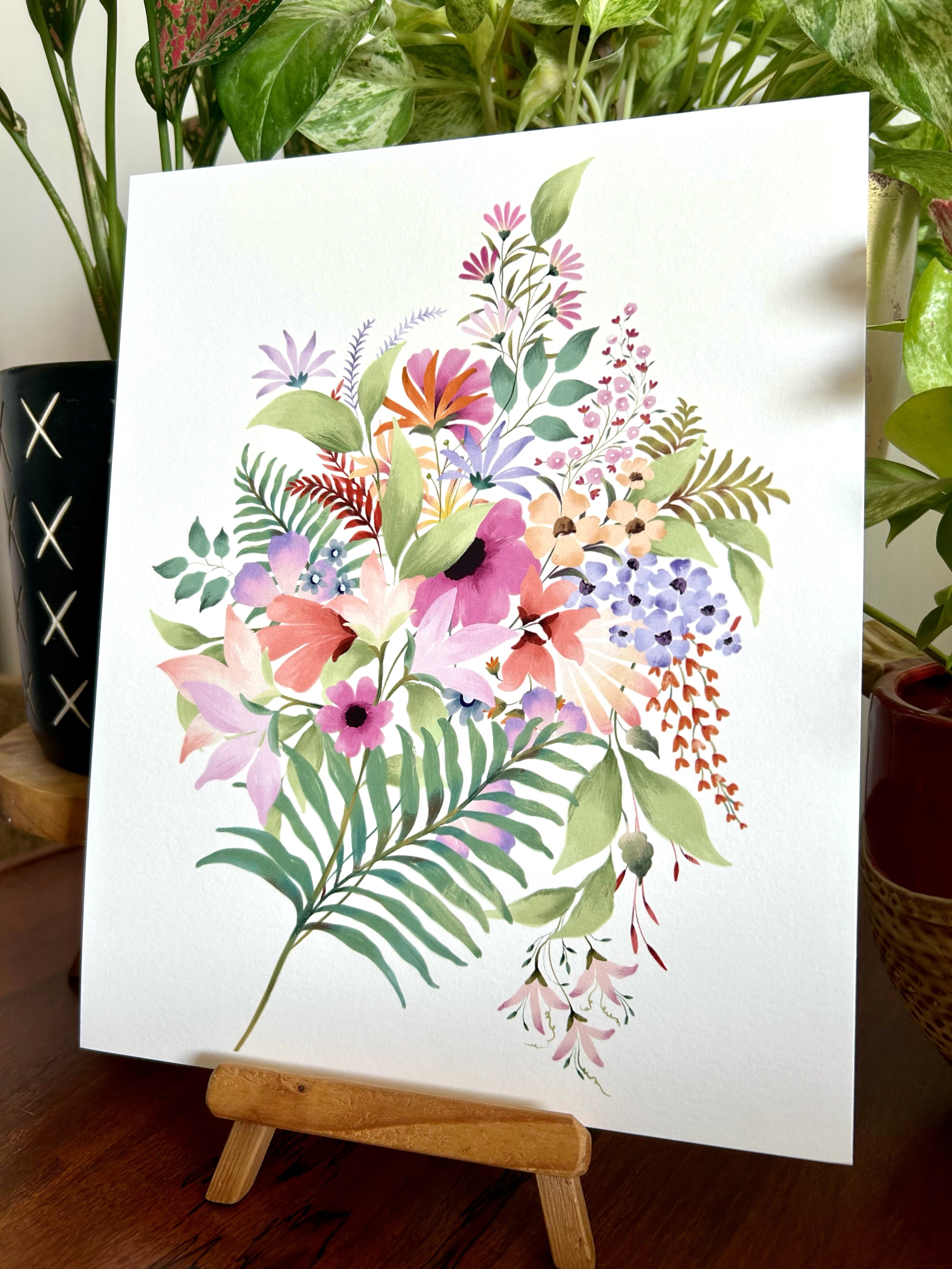 Flora Art Print (8x10 inches)