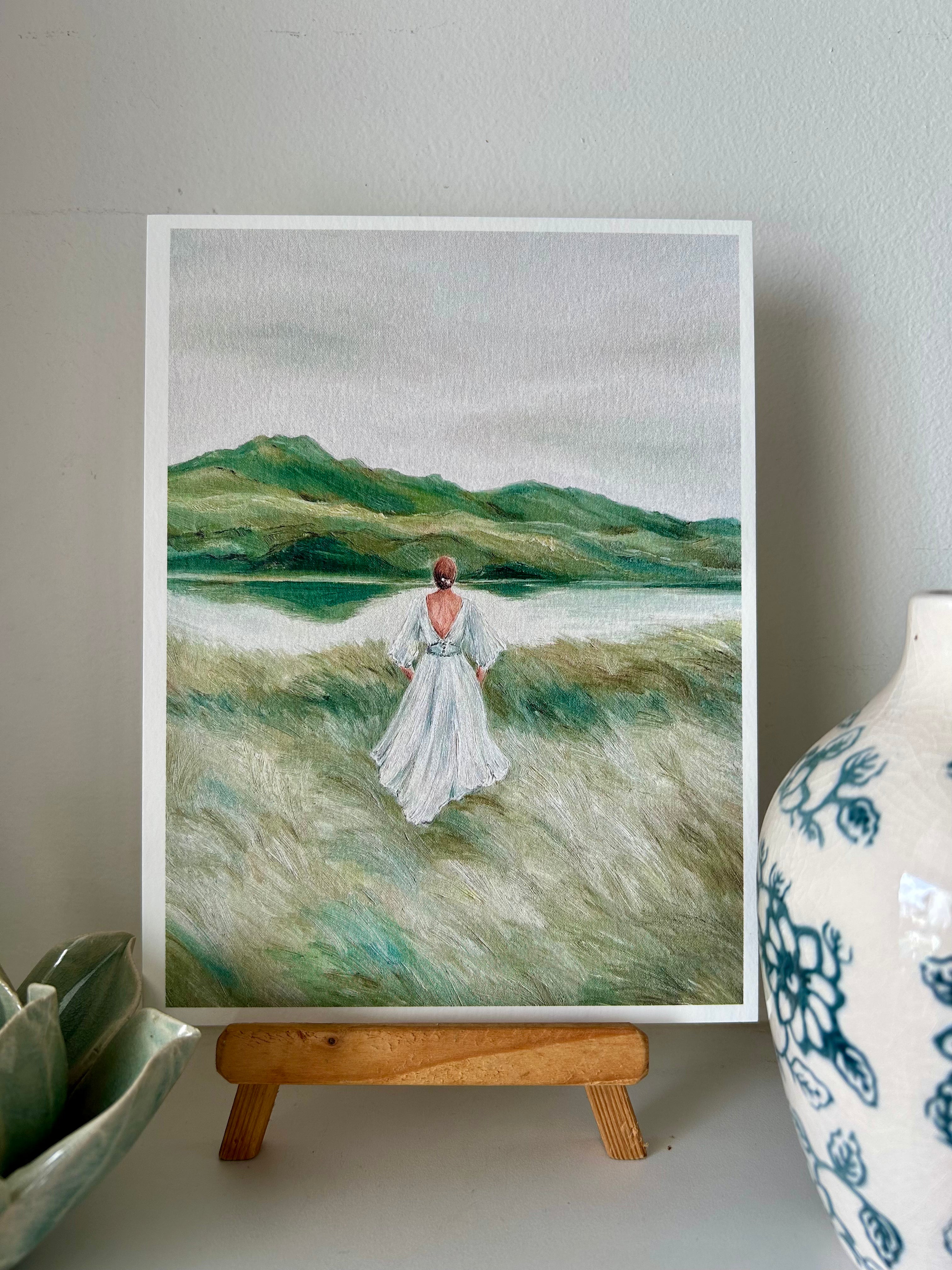 Wander Art Print (6x8 inches)