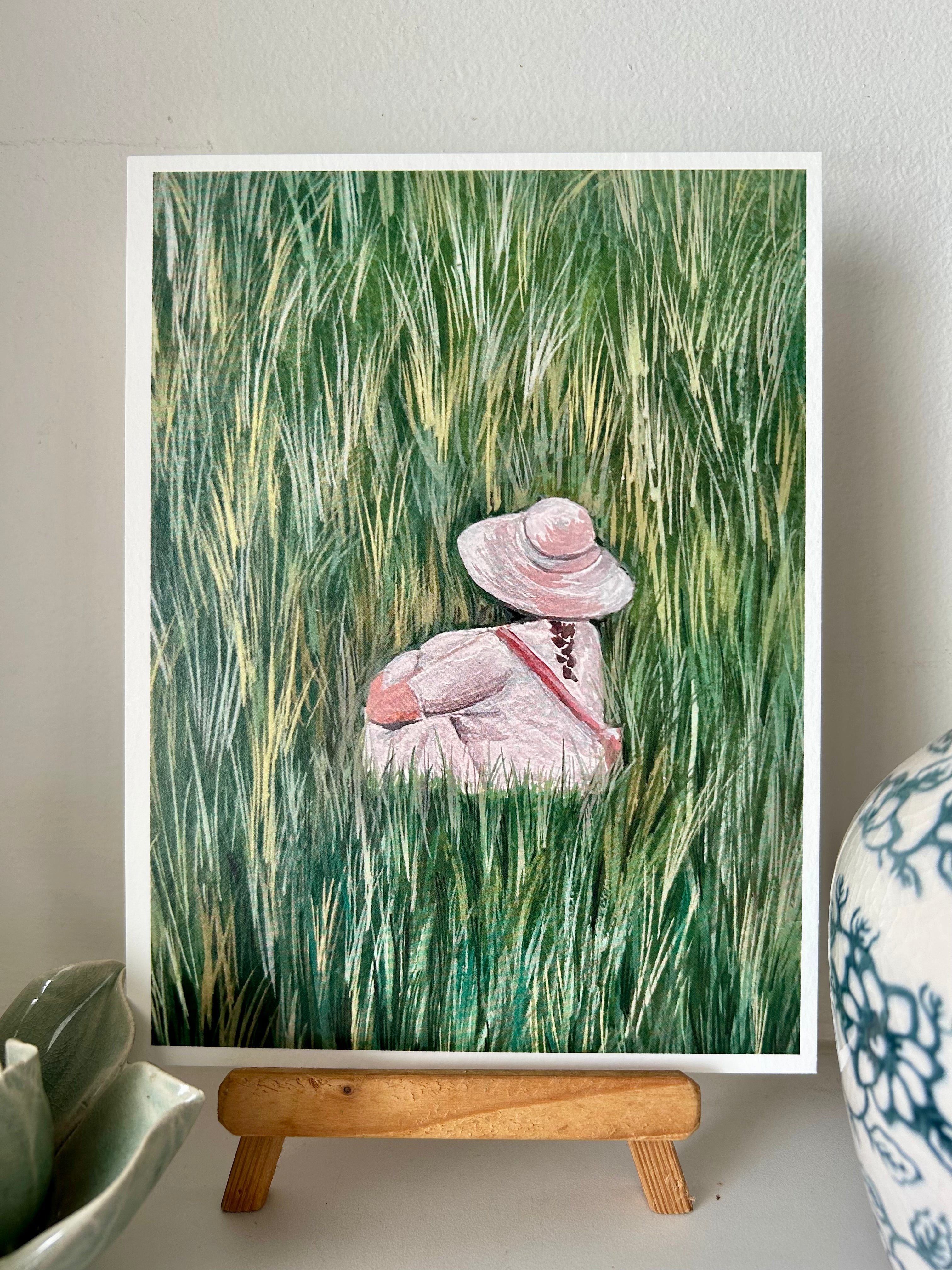 Somewhere Art Print (6x8 inches)