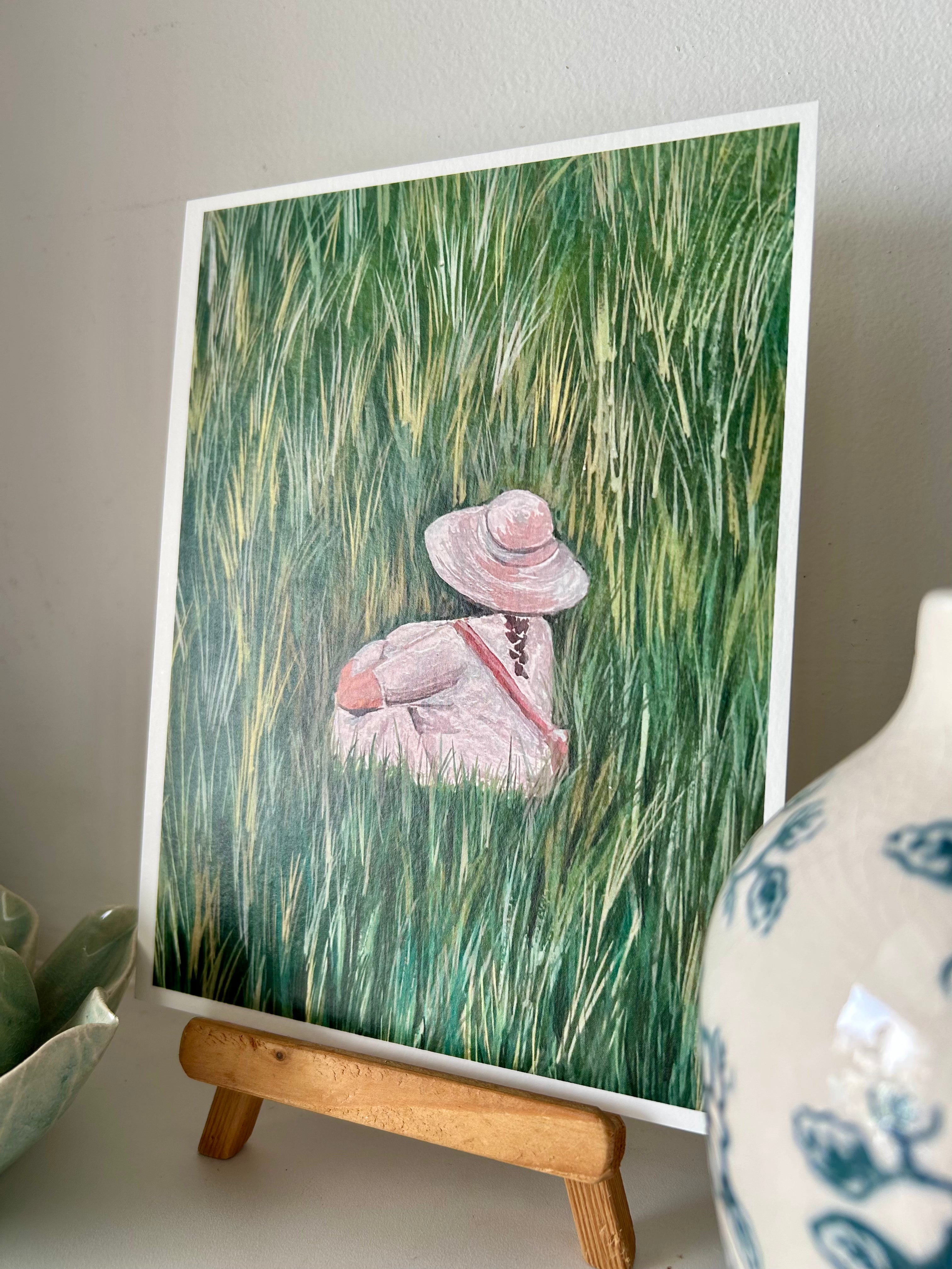 Somewhere Art Print (6x8 inches)