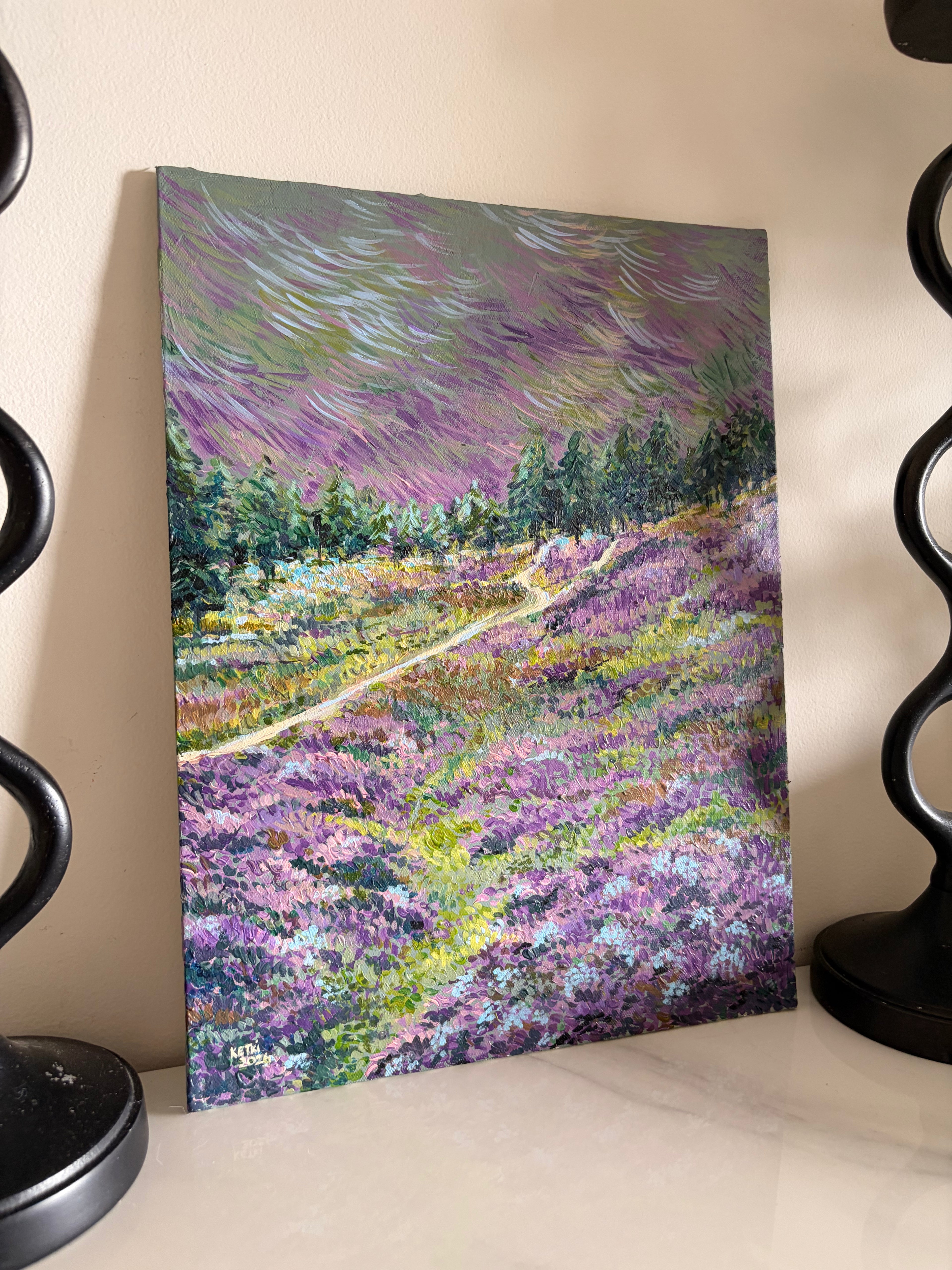 Stormy meadow