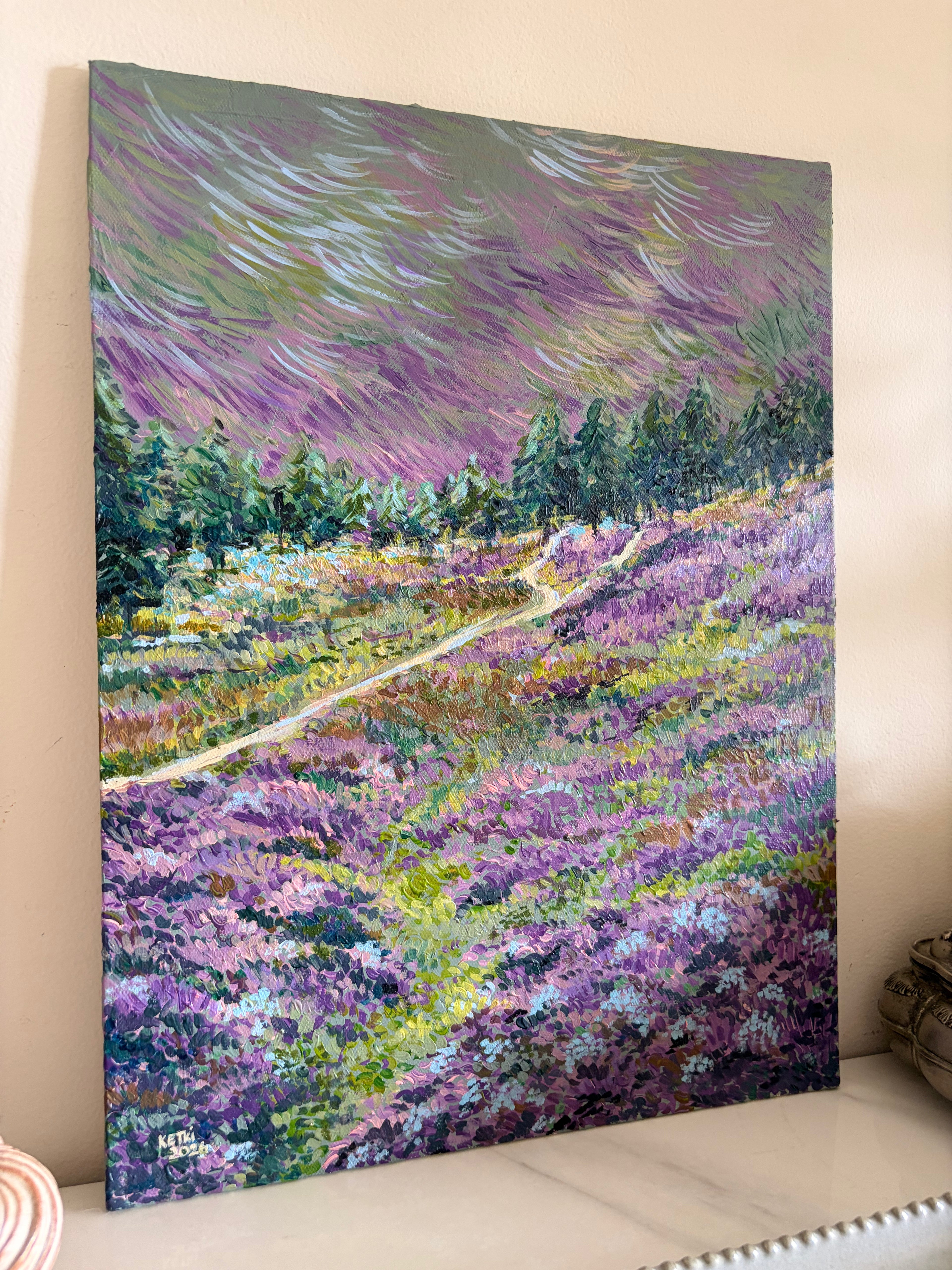Stormy meadow