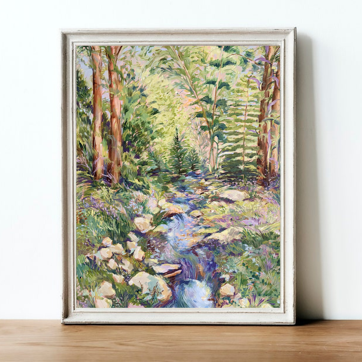 Deep in the Woods (8x10 inches)